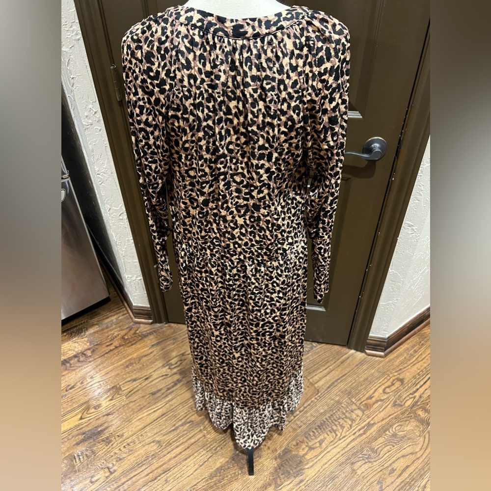 ASOS Design Leopard Print Dress Size 8 - Picture 5 of 8